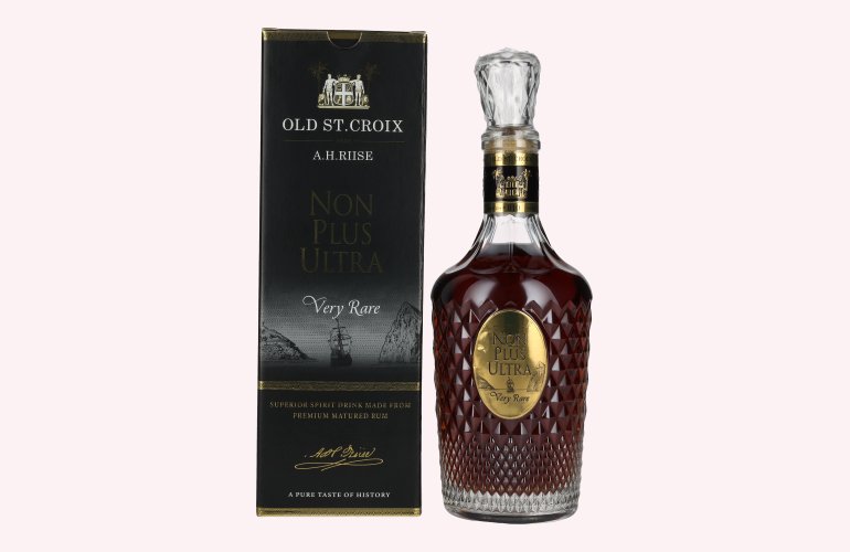 A.H. Riise NON PLUS ULTRA St. Croix Very Rare Spirit Drink 42% Vol. 0,7l in geschenkverpakking