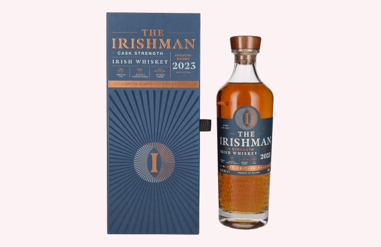 The Irishman Irish Whiskey Cask Strength Exclusive Release 2023 55,3% Vol. 0,7l in geschenkverpakking