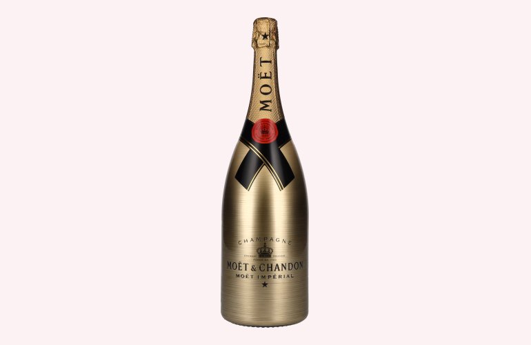 Moët & Chandon Champagne IMPÉRIAL Brut Golden Sleeve Design 12% Vol. 1,5l