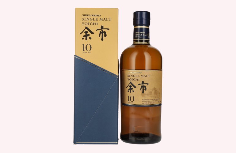 Nikka 10 Years Old Yoichi Single Malt Whisky 45% Vol. 0,7l en boîte cadeau