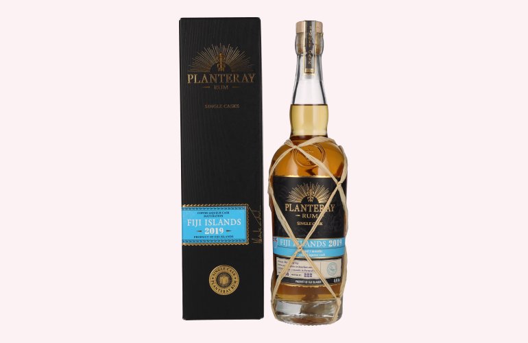 Planteray Rum FIJI 2019 Coffe Liqueur Cask Finish 45,4% Vol. 0,7l en boîte cadeau