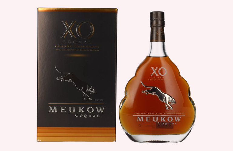 Meukow X.O. Grande Champagne Cognac 40% Vol. 0,7l en boîte cadeau