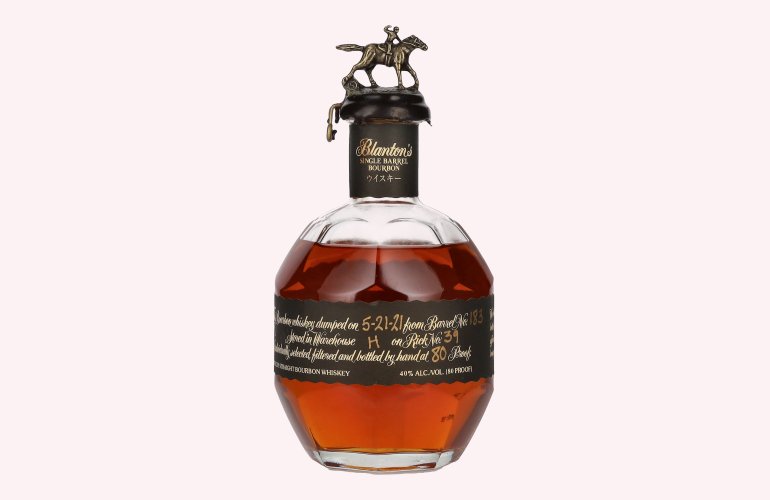 Blanton's Single Barrel Bourbon Black Label 40% Vol. 0,7l