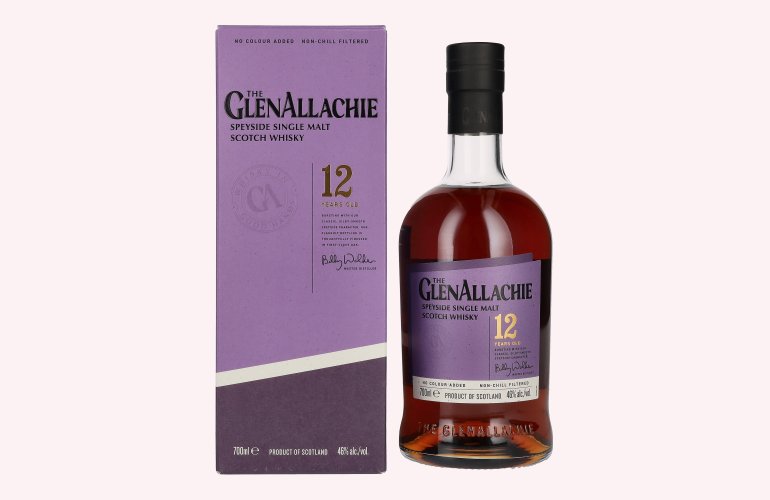 The GlenAllachie 12 Years Old Speyside Single Malt 46% Vol. 0,7l in Geschenkbox