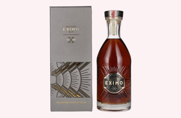 Facundo EXIMO X Años Rum 40% Vol. 0,7l in geschenkverpakking