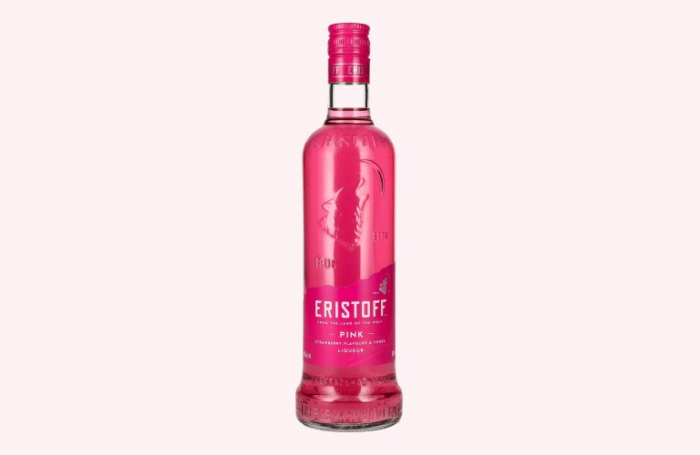 Eristoff PINK Strawberry Flavours & Vodka Liqueur 18% Vol. 0,7l