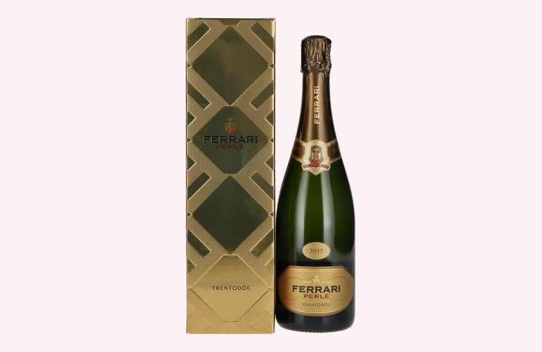 Ferrari PERLÉ Brut 2017 12,5% Vol. 0,75l en boîte cadeau