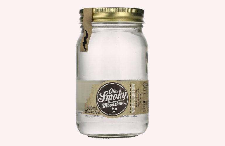 Ole Smoky Tennessee Moonshine WHITE LIGHTNIN' 50% Vol. 0,5l