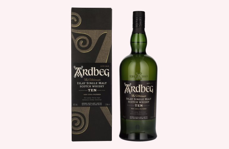 Ardbeg TEN Years Old Islay Single Malt 46% Vol. 1l en boîte cadeau