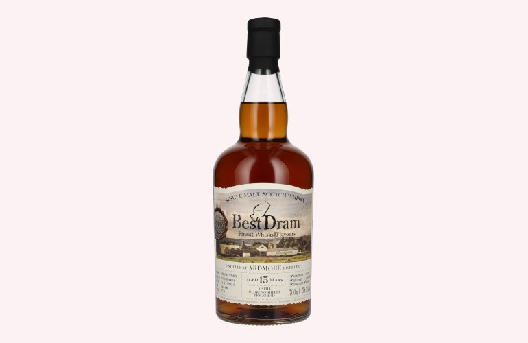 Best Dram 15 Years Old Ardmore 1st Fill Oloroso Hogshead Single Malt Scotch Whisky 2009 58,2% Vol. 0,7l