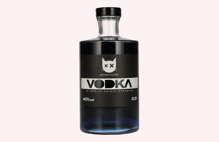 BÖSER KATER Wildberry Colour Changing Vodka 40% Vol. 0,5l