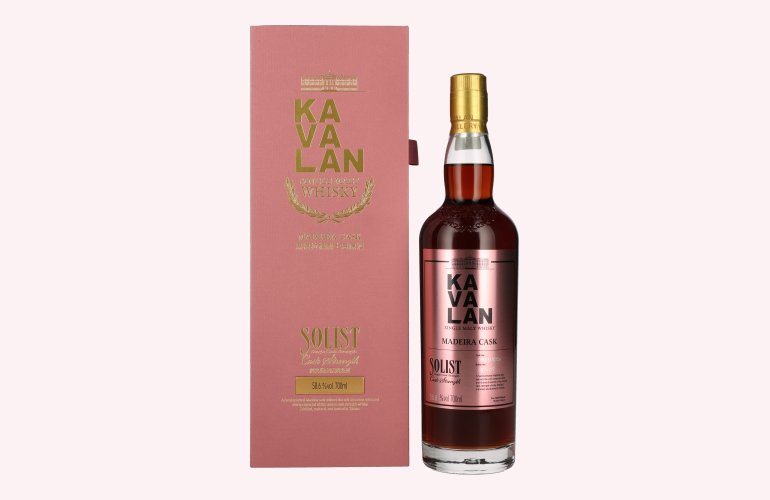 Kavalan SOLIST OX Madeira Cask 58,6% Vol. 0,7l in geschenkverpakking