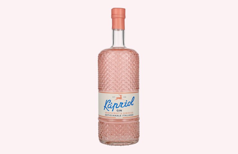 Kapriol GRAPEFRUIT & HIBISCUS Gin Artigianale Italiano 40,7% Vol. 0,7l