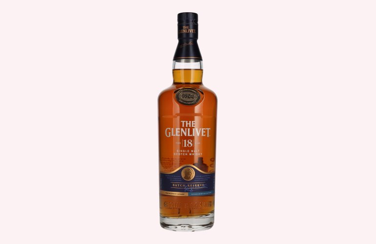 The Glenlivet 18 Years Old Single Malt Scotch Whisky 43% Vol. 0,7l