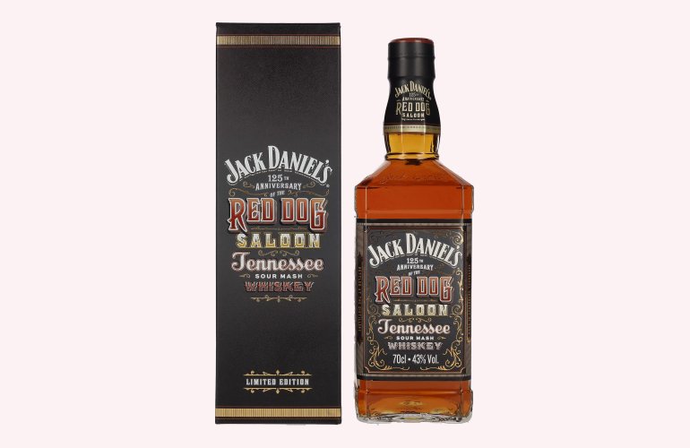 Jack Daniel's RED DOG SALOON Tennessee Whiskey 43% Vol. 0,7l en boîte cadeau