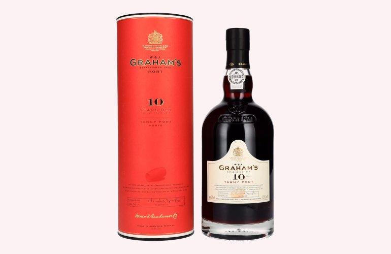 W. & J. Graham's Tawny Port 10 Years Old 20% Vol. 0,75l in geschenkverpakking