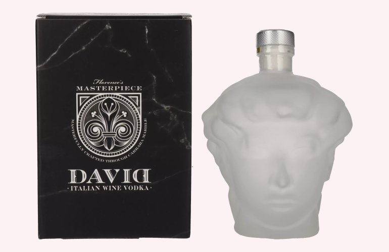 David Vodka 40% Vol. 0,7l en boîte cadeau