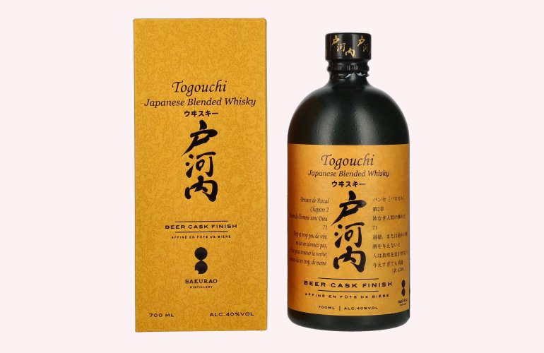 Togouchi Japanese Blended Whisky Beer Cask Finish 40% Vol. 0,7l