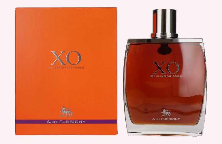 A. de Fussigny XO Fine Champagne Cognac 40% Vol. 0,7l en boîte cadeau