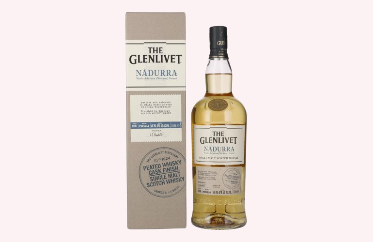 The Glenlivet NÀDURRA Peated Whisky Cask Finish 48% Vol. 1l en boîte cadeau