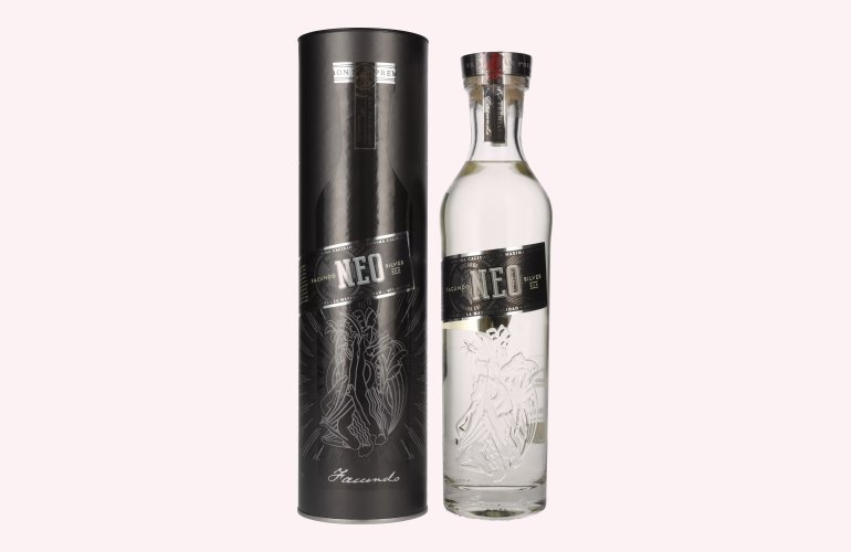 Facundo NEO Silver Rum 40% Vol. 0,7l en boîte cadeau