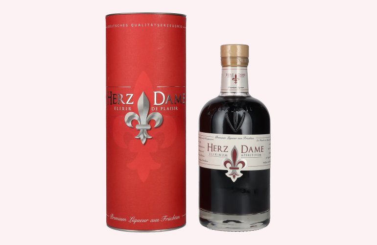 Herzdame Elixir De Plaisir 21% Vol. 0,5l en boîte cadeau