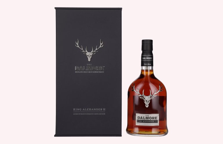 The Dalmore KING ALEXANDER III Highland Single Malt Scotch Whisky 40% Vol. 0,7l en boîte cadeau