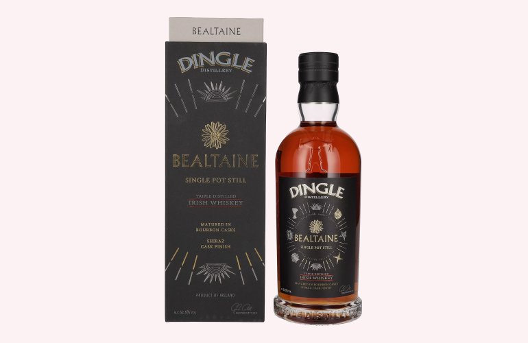 Dingle BEALTAINE Single Pot Still Irish Whiskey Triple Distilled 52,5% Vol. 0,7l in geschenkverpakking