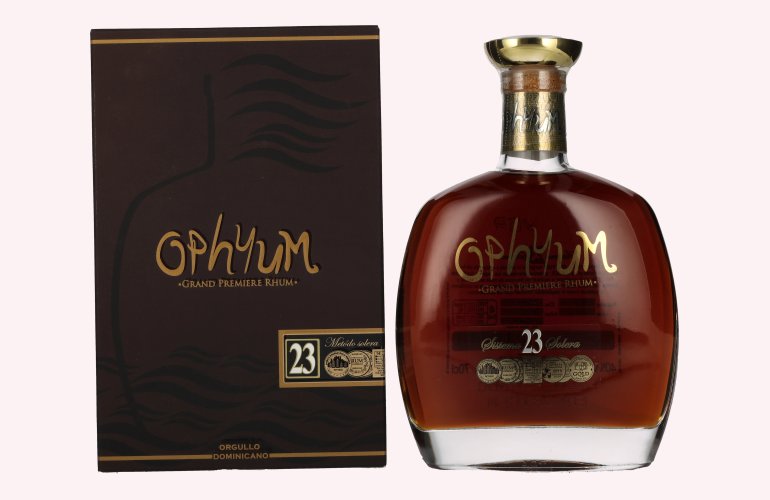 Ophyum 23 Metódo Solera Grand Premiere Rhum 40% Vol. 0,7l in Geschenkbox