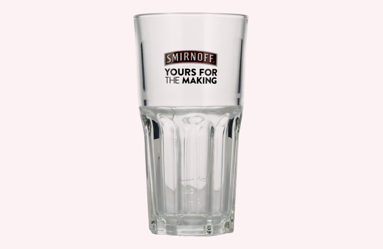 Smirnoff Libbey Glas met kalibratie 2 cl/4 cl