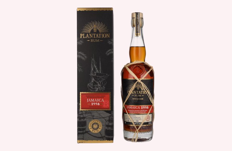 Plantation Rum JAMAICA 1998 Bourbon Maturation Edition 2021 49,2% Vol. 0,7l in geschenkverpakking