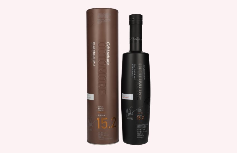 Octomore EDITION: 15.2 Super Heavily Peated Islay Single Malt 57,9% Vol. 0,7l in Tinbox