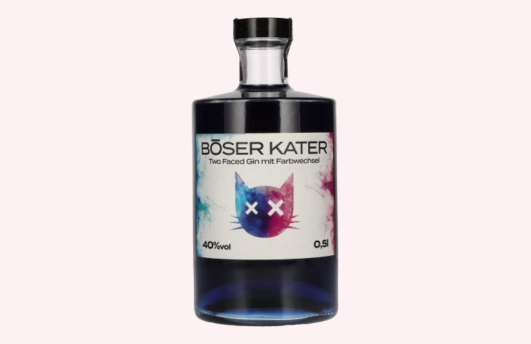 BÖSER KATER Handcrafted & Natural Two Faced Gin 40% Vol. 0,5l