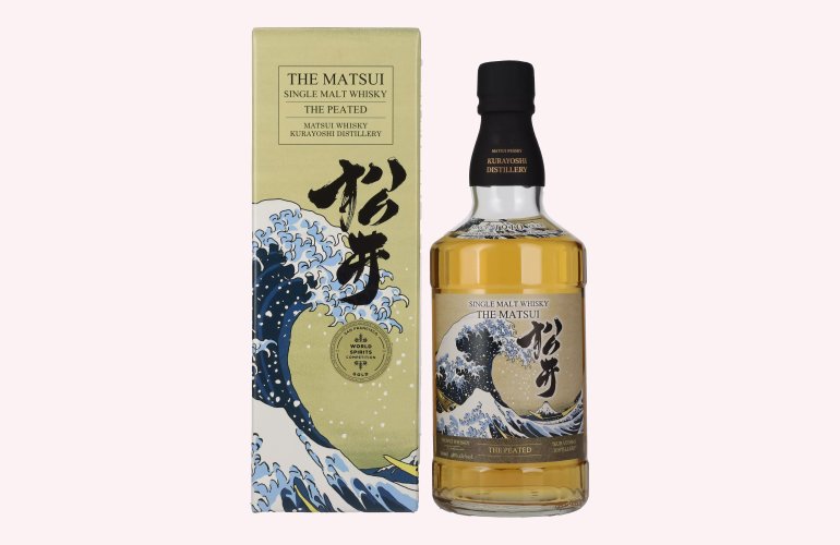 Matsui Whisky THE MATSUI Single Malt Japanese Whisky THE PEATED CASK 48% Vol. 0,7l in geschenkverpakking