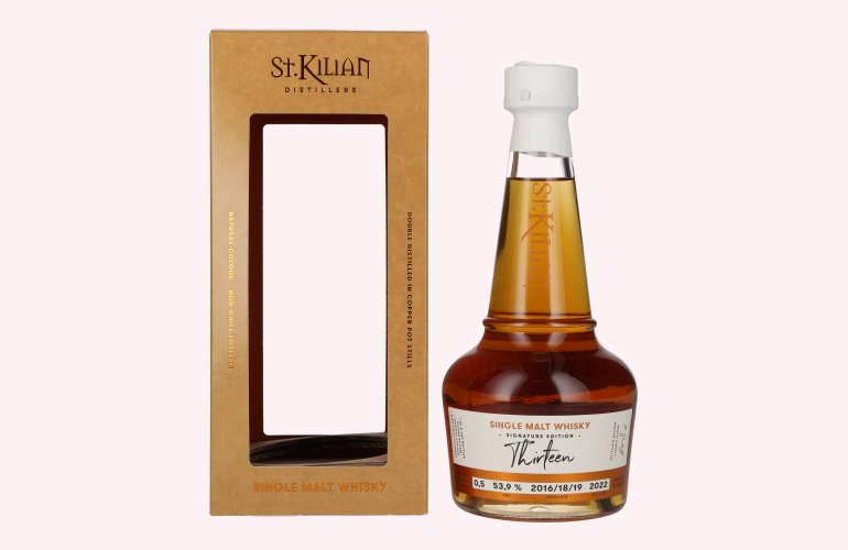 St. Kilian Signature Edition THIRTEEN Single Malt Whisky 2022 53,9% Vol. 0,5l in geschenkverpakking