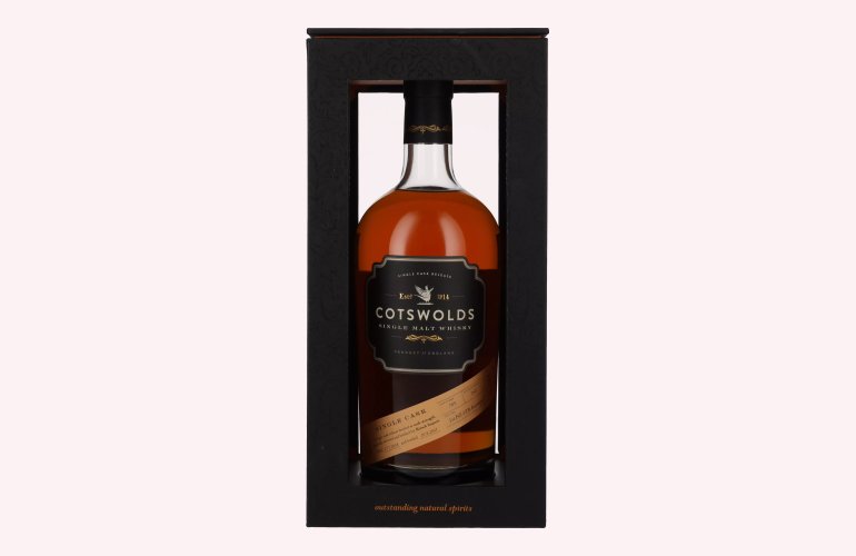 Cotswolds SINGLE CASK 5 Years Old Single Malt Whisky 60,6% Vol. 0,7l en boîte cadeau