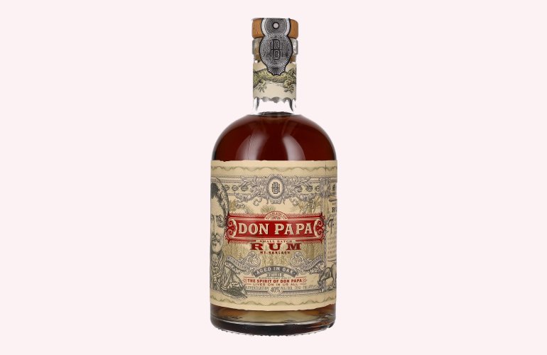 Don Papa 7 Years Old Small Batch Rum - Old Edition 40% Vol. 0,7l