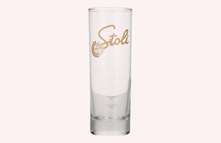 Stolichnaya Stoli Longdrinkglas met kalibratie