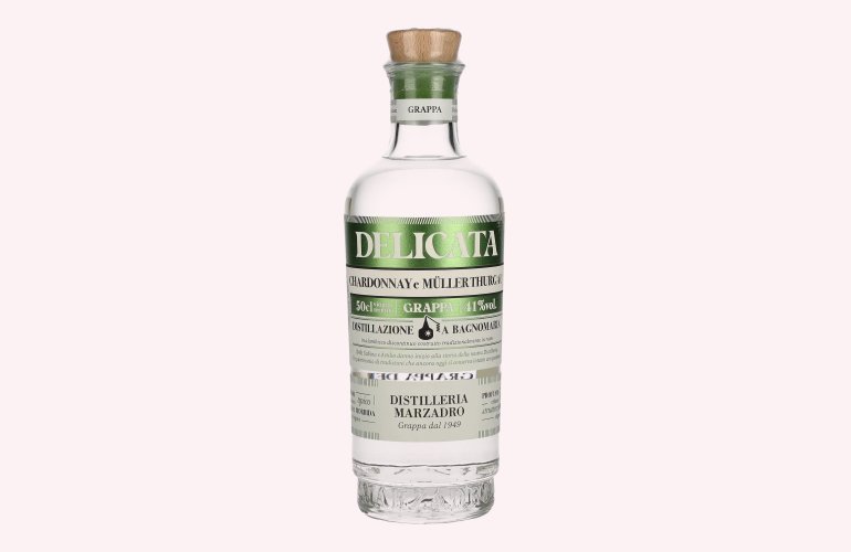 Marzadro DELICATA Grappa 41% Vol. 0,5l