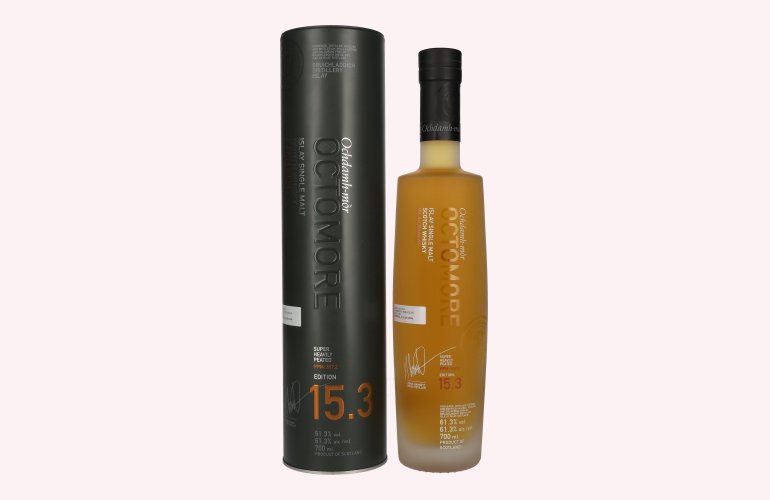 Octomore EDITION: 15.3 Super Heavily Peated Islay Single Malt 61,3% Vol. 0,7l in Tinbox