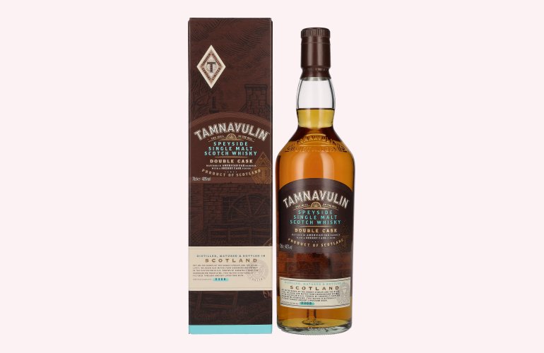 Tamnavulin DOUBLE CASK Speyside Single Malt Scotch Whisky 40% Vol. 0,7l in geschenkverpakking