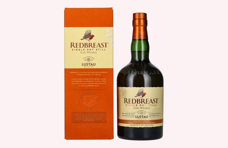 Redbreast Single Pot Still Irish Whiskey LUSTAU EDITION Sherry Finish 46% Vol. 0,7l en boîte cadeau