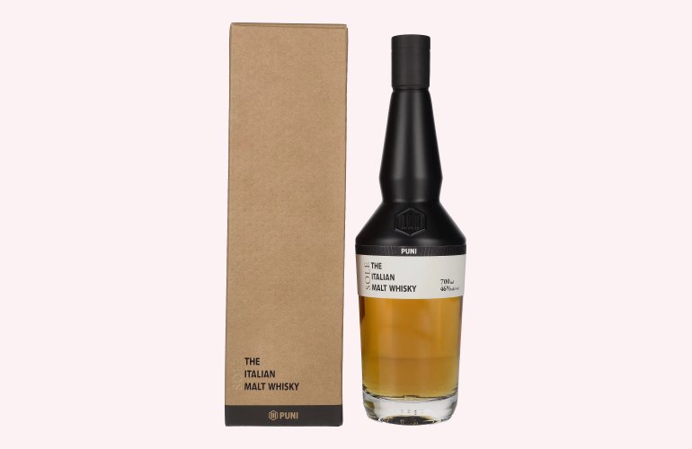 Puni SOLE The Italian Malt Whisky 46% Vol. 0,7l en boîte cadeau