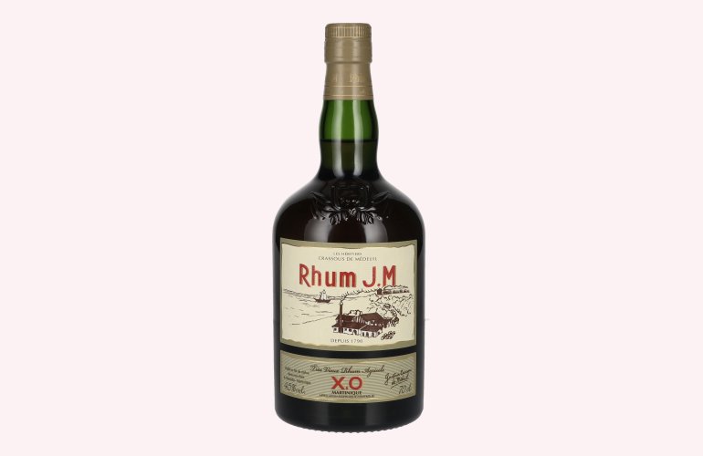 Rhum J.M Très Vieux Rhum Agricole X.O 45% Vol. 0,7l