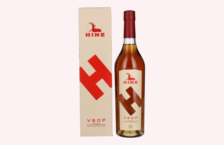 H by Hine VSOP Fine Champagne Cognac Design 40% Vol. 0,7l in Giftbox