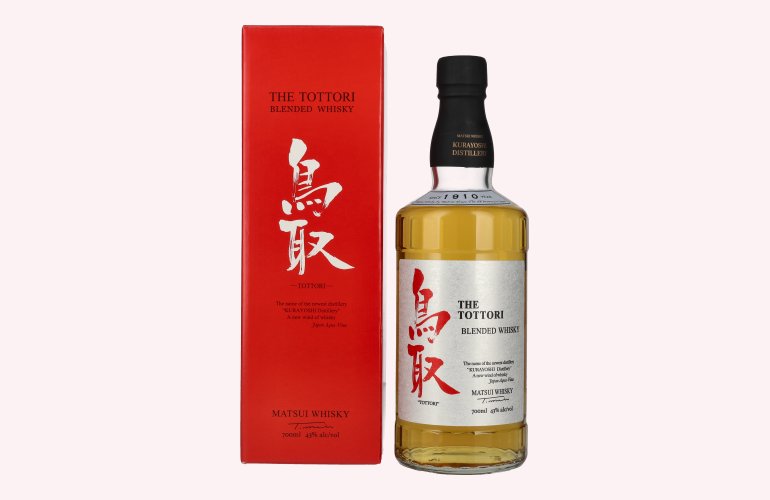 Matsui Whisky THE TOTTORI Blended Japanese Whisky 43% Vol. 0,7l in Giftbox