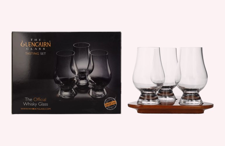 GLENCAIRN Whisky Tasting Set 3x19 cl in geschenkverpakking