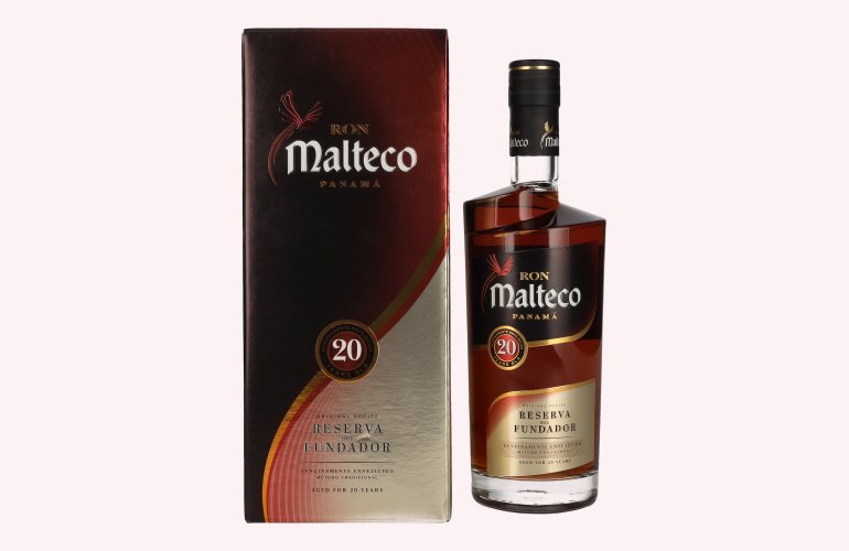 Ron Malteco 20 Años Reserva del Fundador 40% Vol. 0,7l in Geschenkbox