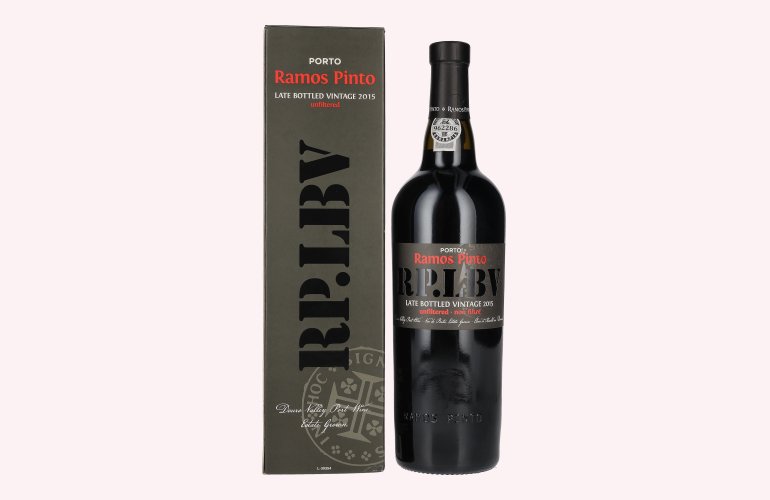 Ramos Pinto RP.LBV Late bottled Vintage 2015 19,5% Vol. 0,75l en boîte cadeau