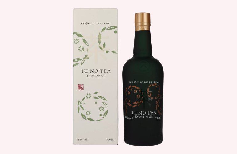 KI NO TEA Kyoto Dry Gin 45,1% Vol. 0,7l in geschenkverpakking